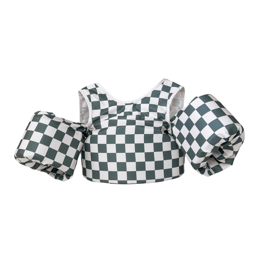 Checkered Floatie Vest