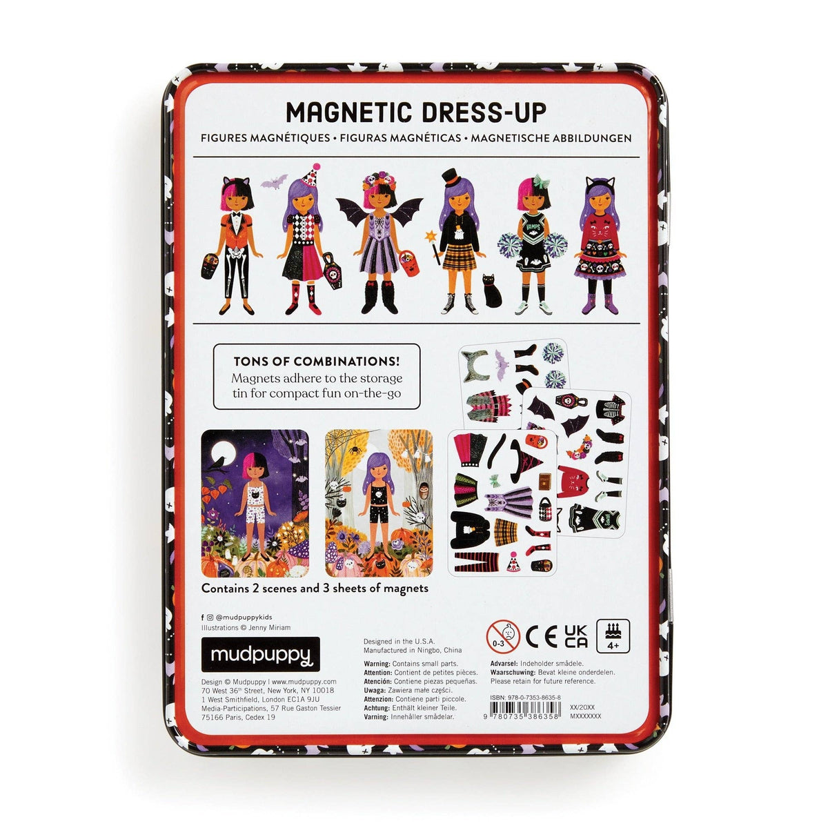 Spooky Season Magnetic Dress-up Play Set