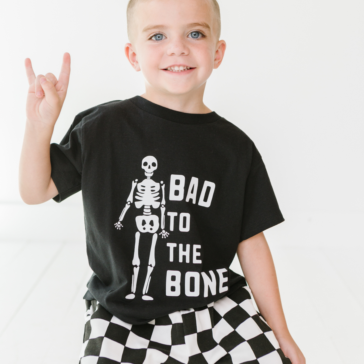 Bad to the Bone Halloween Tee