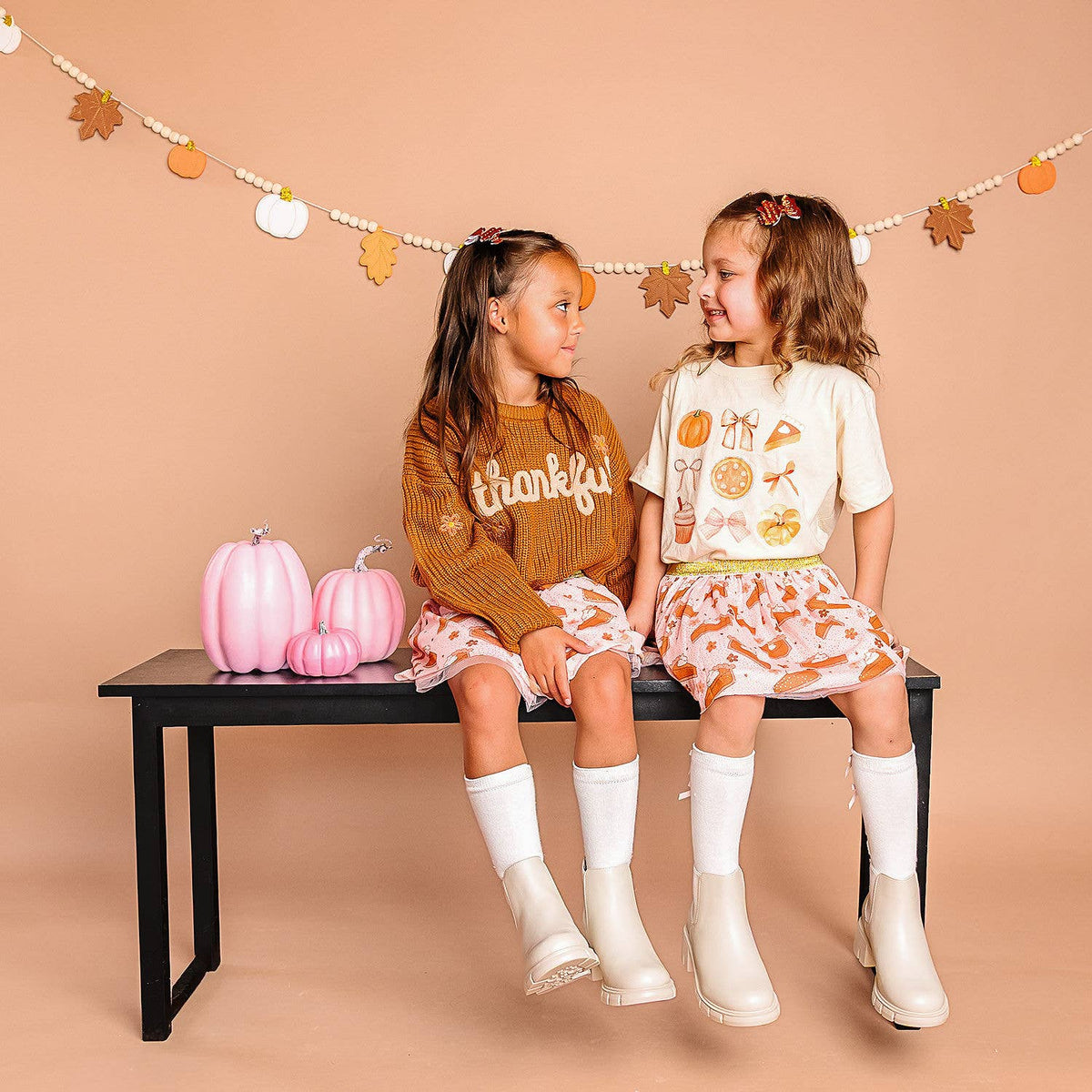 Pumpkin Pie Thanksgiving Tutu Skirt