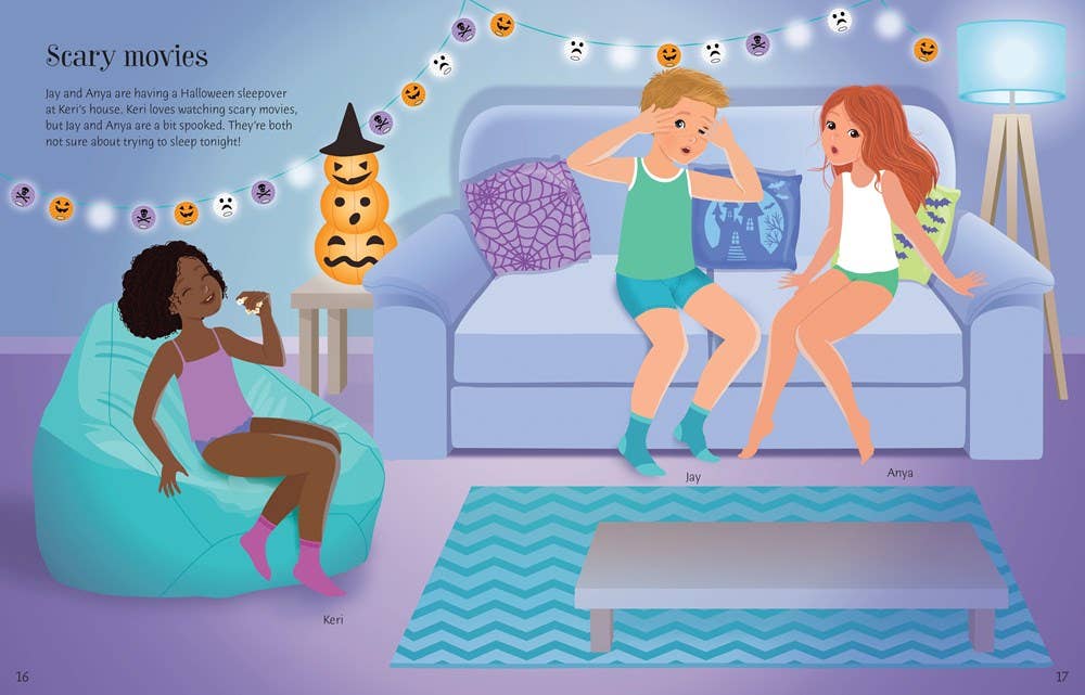 Sticker Dolly Dressing Halloween Party: Usborne