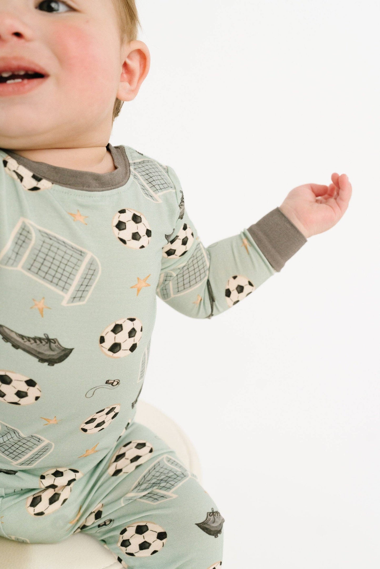 Soccer Season Bamboo 2Pc Set