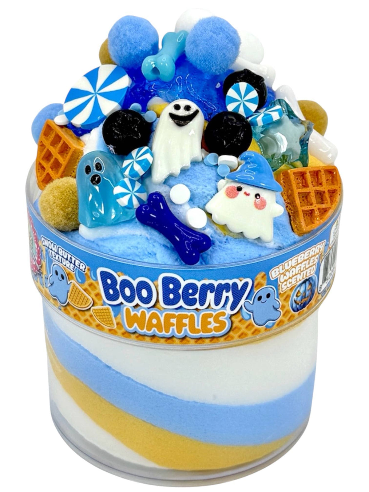Boo-Berry Waffles Slime