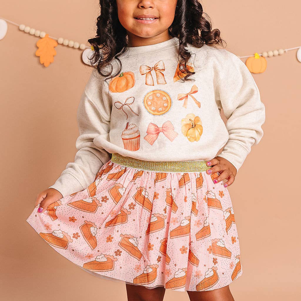 Pumpkin Pie Thanksgiving Tutu Skirt