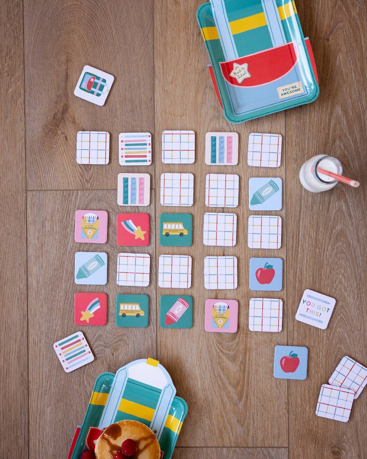Back to School Matching Game