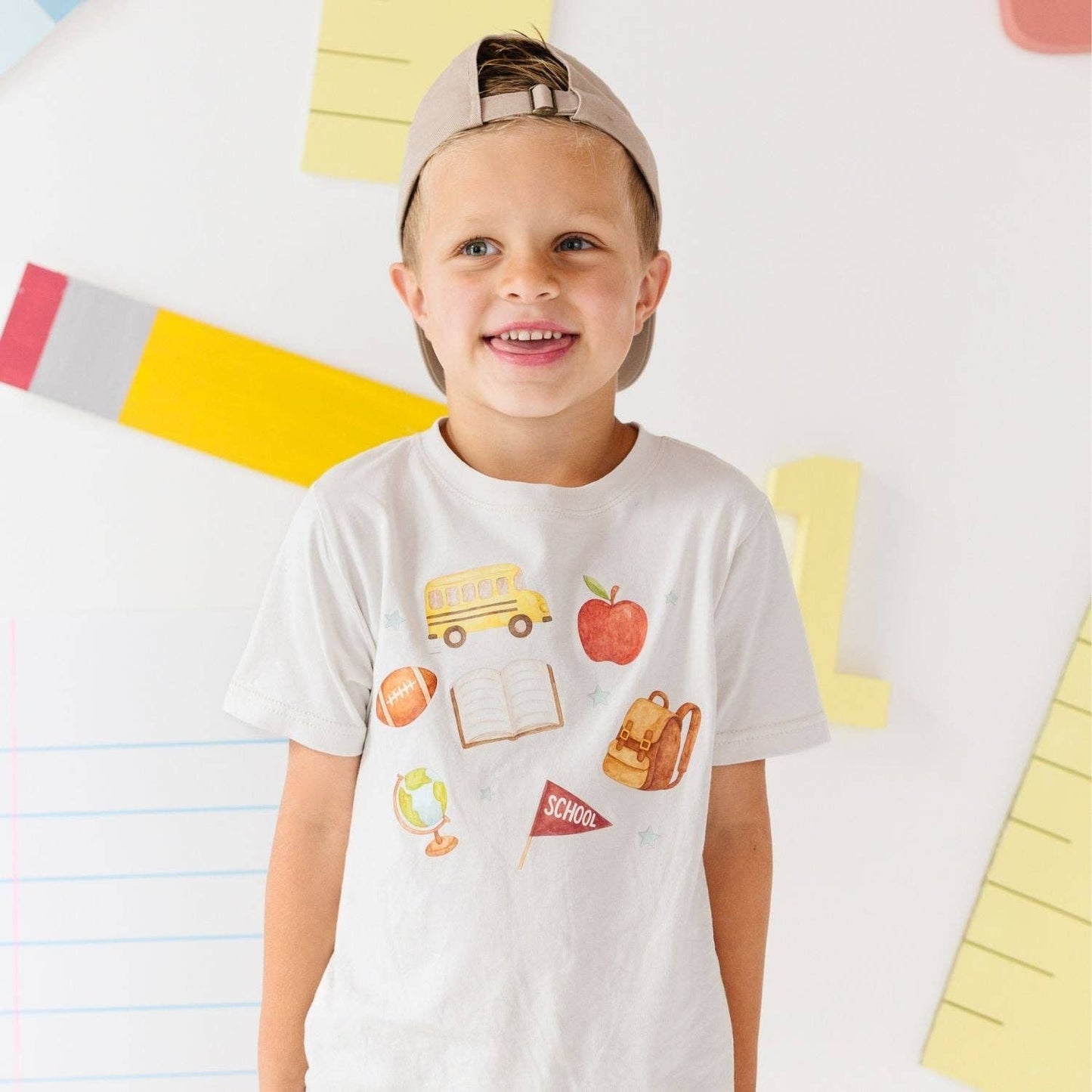 School Dude Short Sleeve T-Shirt - Boys Clothing