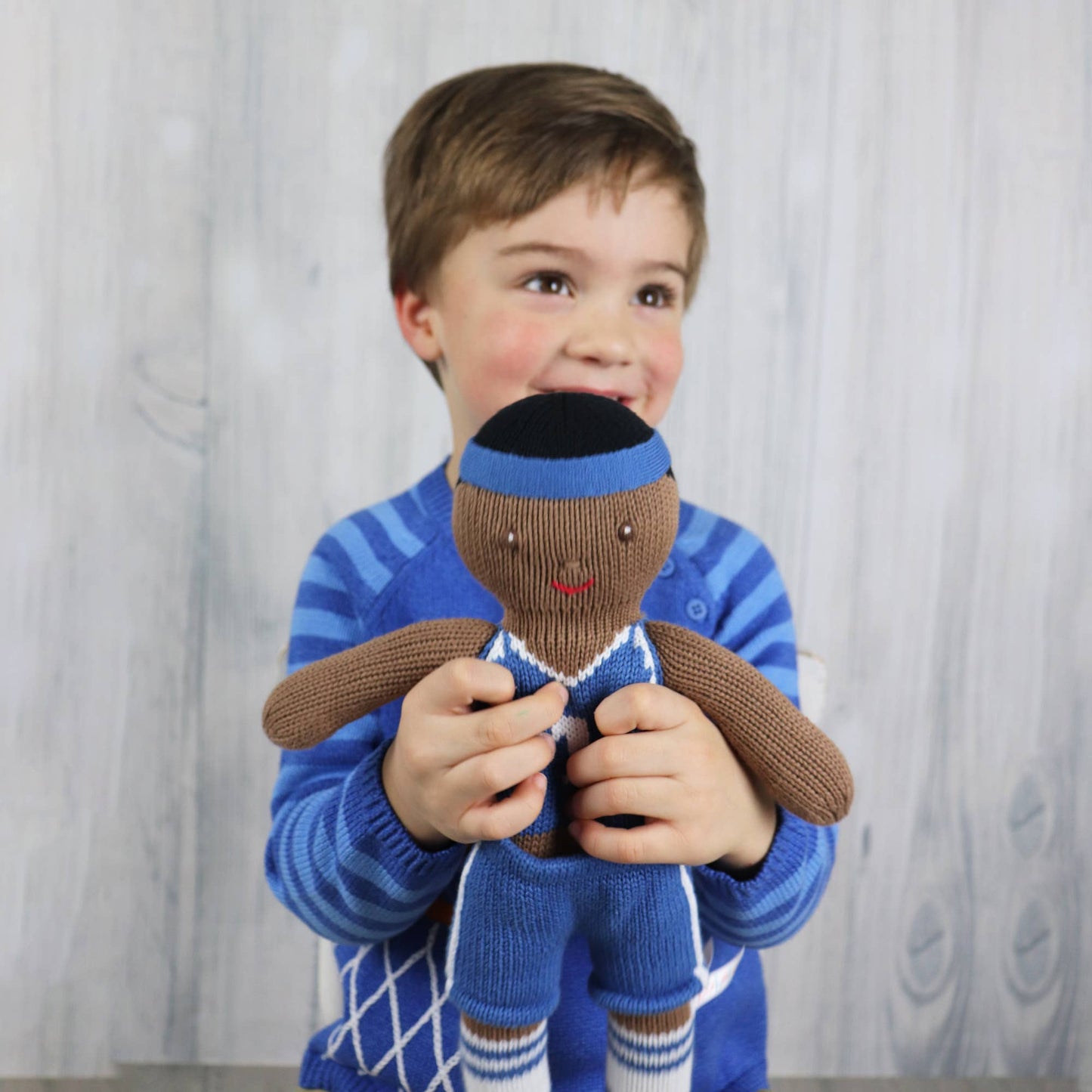 Basketball Player 14" Knit Doll