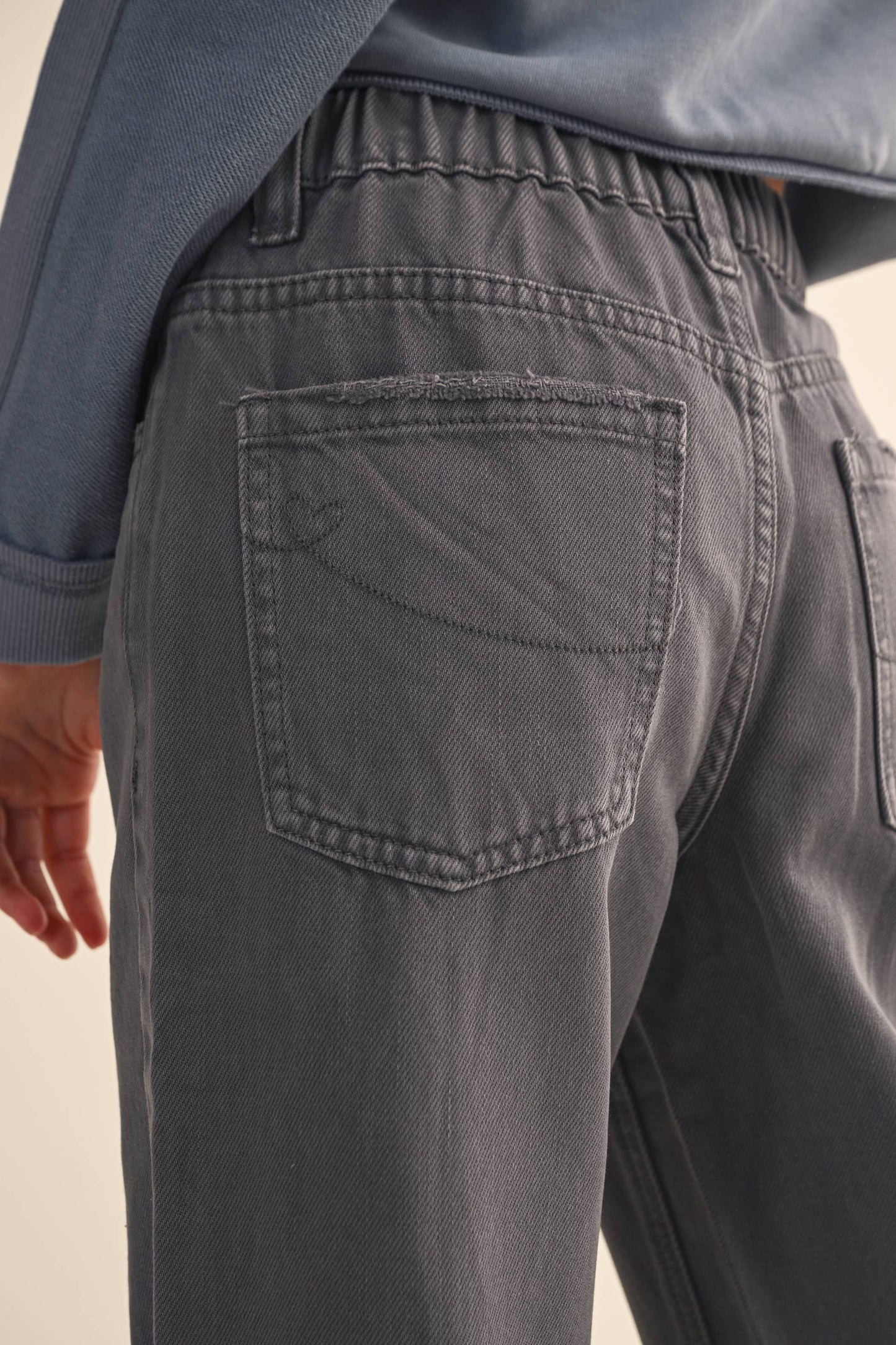 GIRLS BARREL PANTS