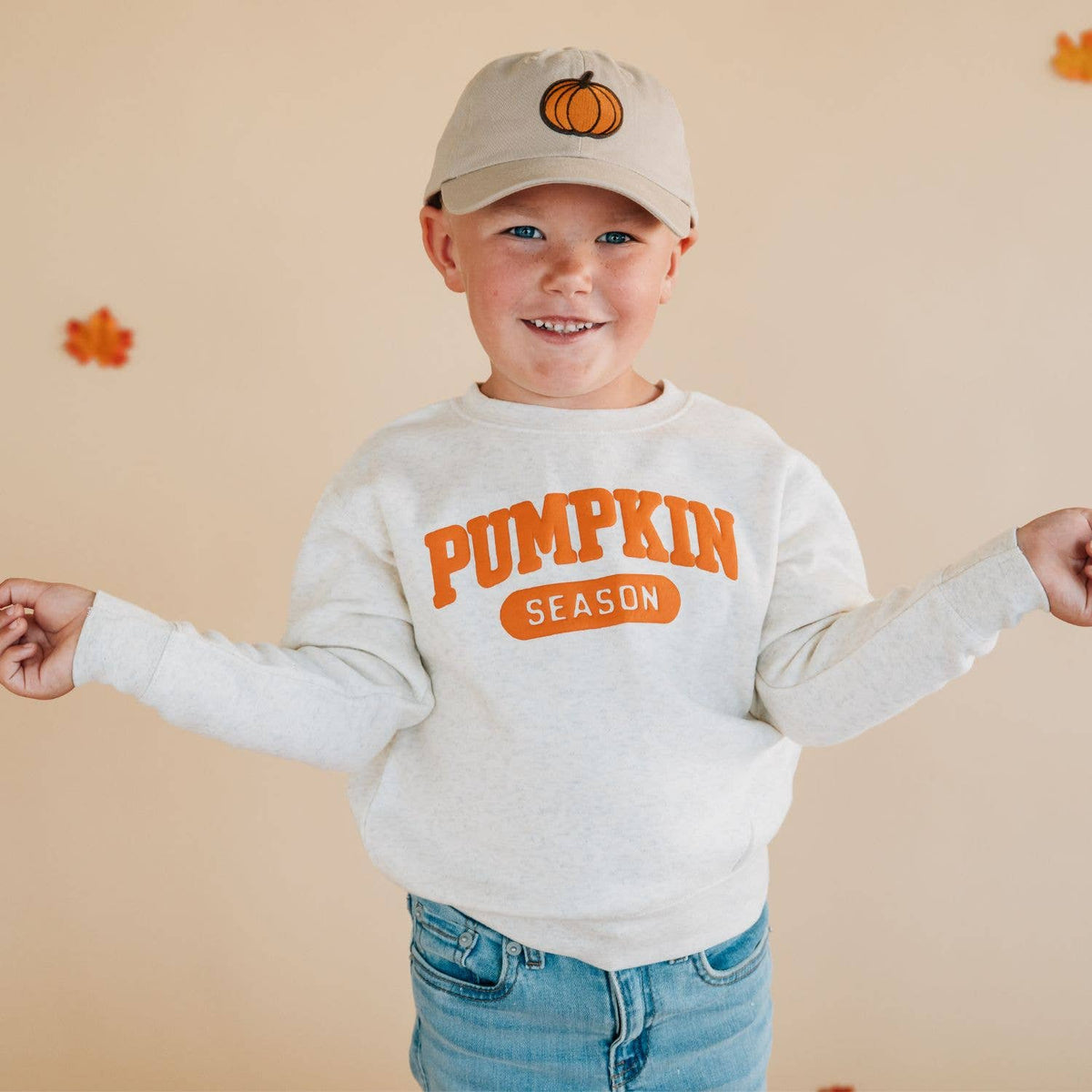 Pumpkin Season Puff Ink Sweatshirt