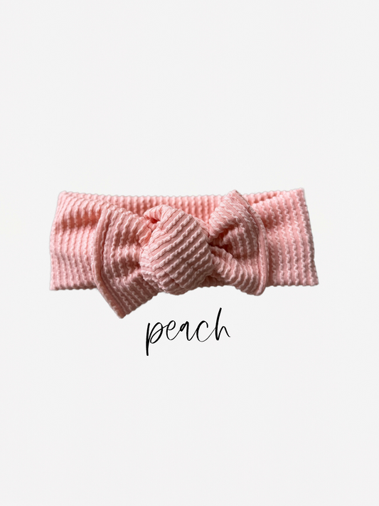 Peach Headwrap