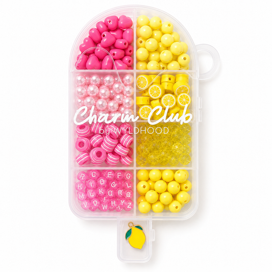 Pink Lemonade Popsicle Bead Kit