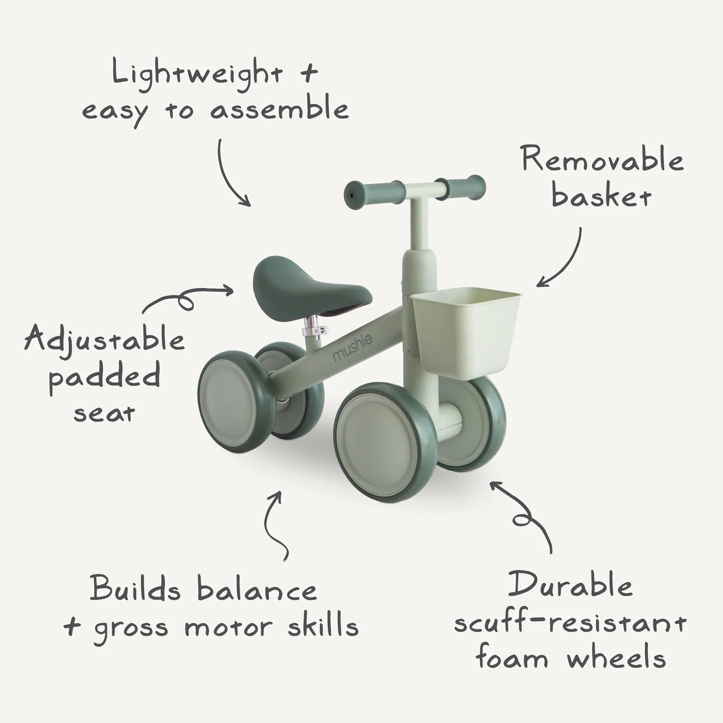 Mini Toddler Bike - Blush