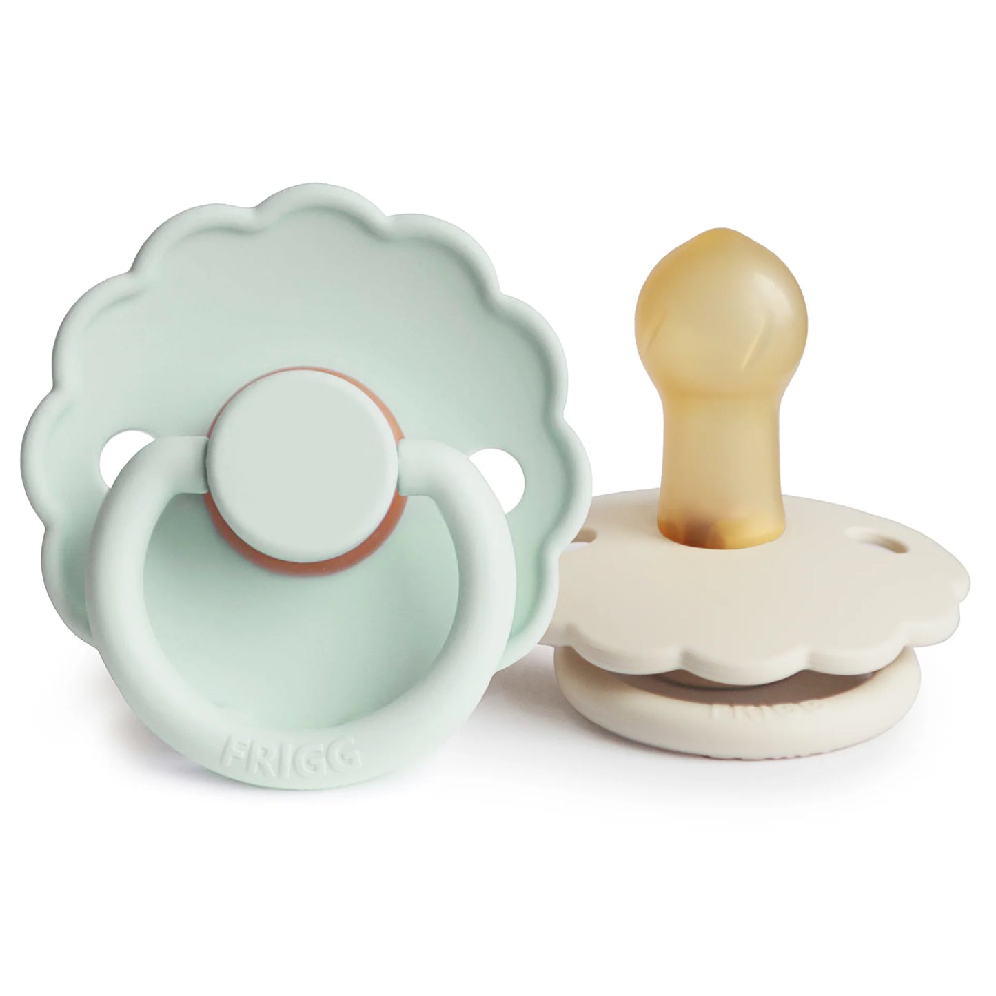 FRIGG Daisy Natural Rubber Pacifier 2-Pack