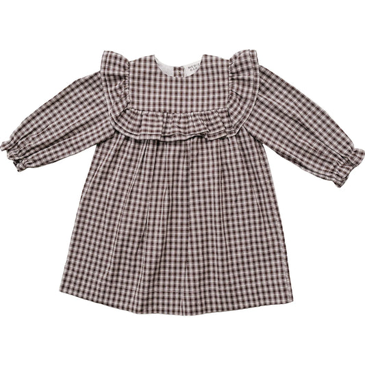 Gingham Ruffle Dress