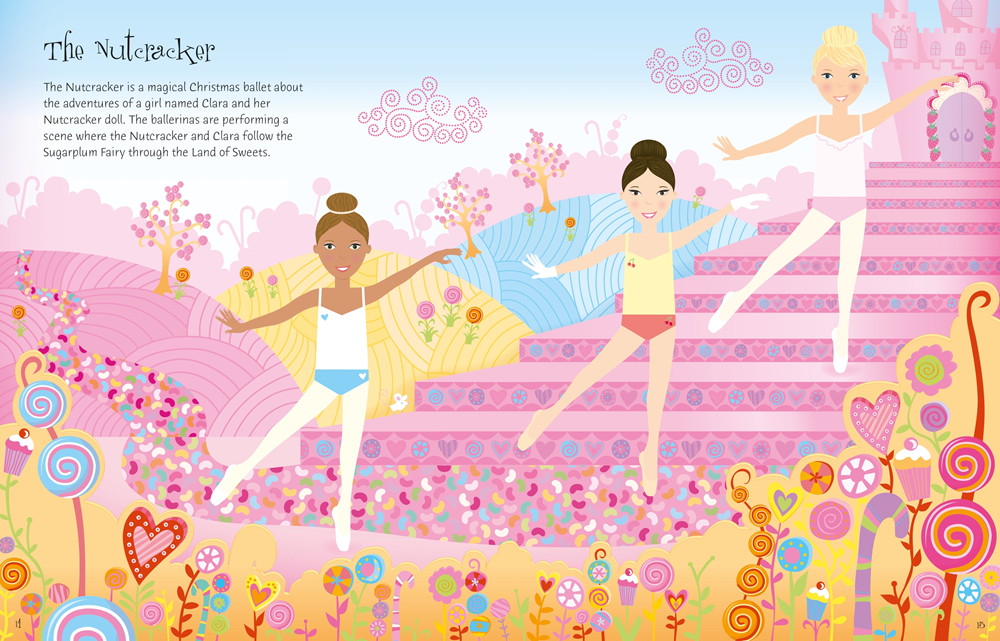 Sticker Dolly Dressing Ballerinas: Usborne