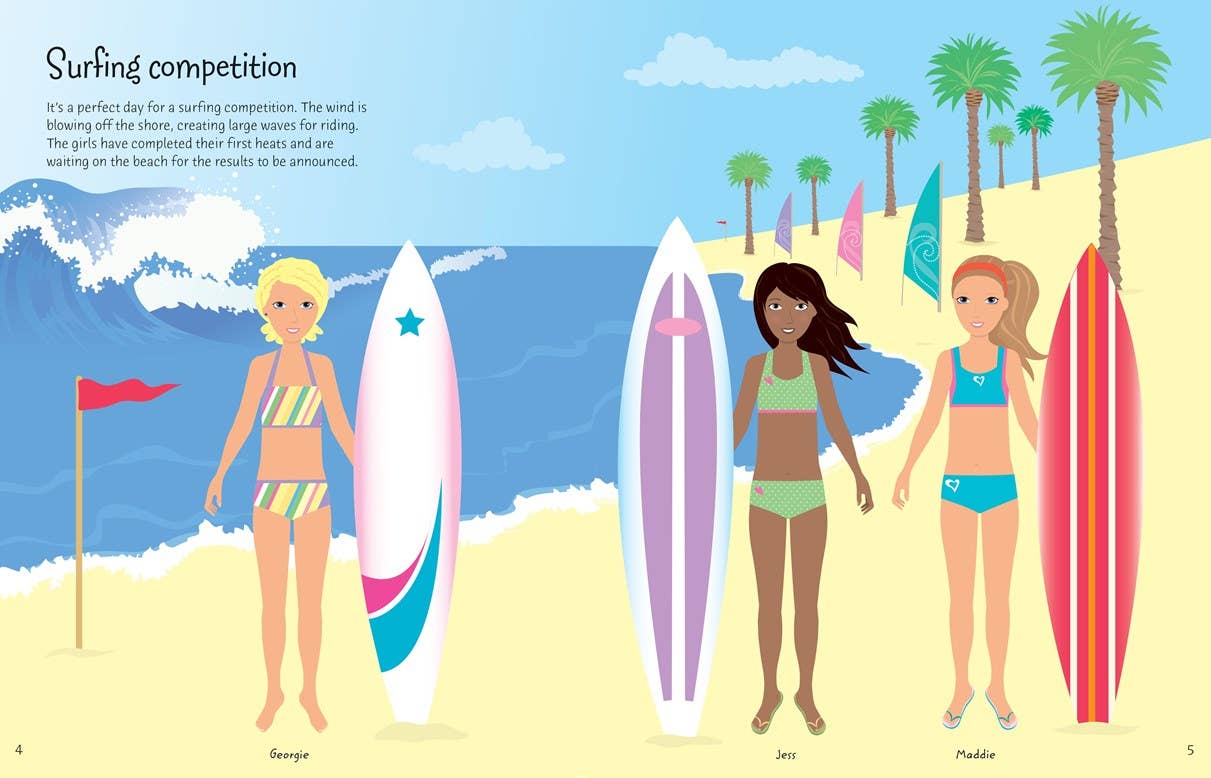Sticker Dolly Dressing Sports: Usborne