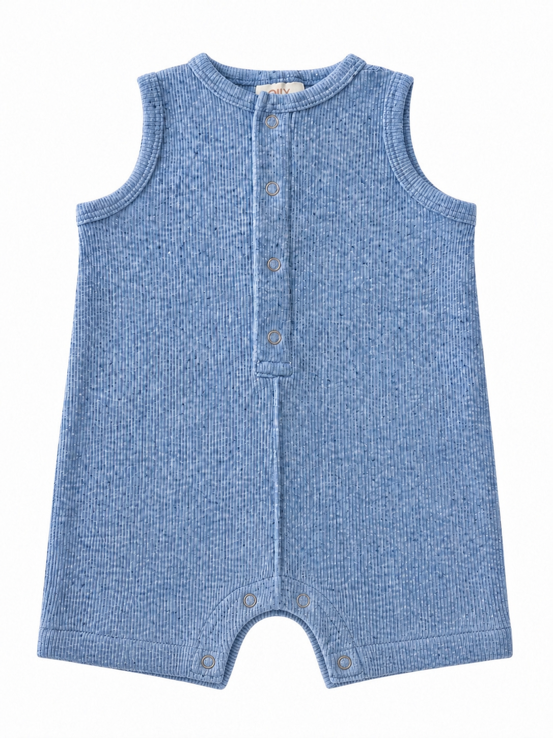 Blue Speckle / Ribbed Shortie