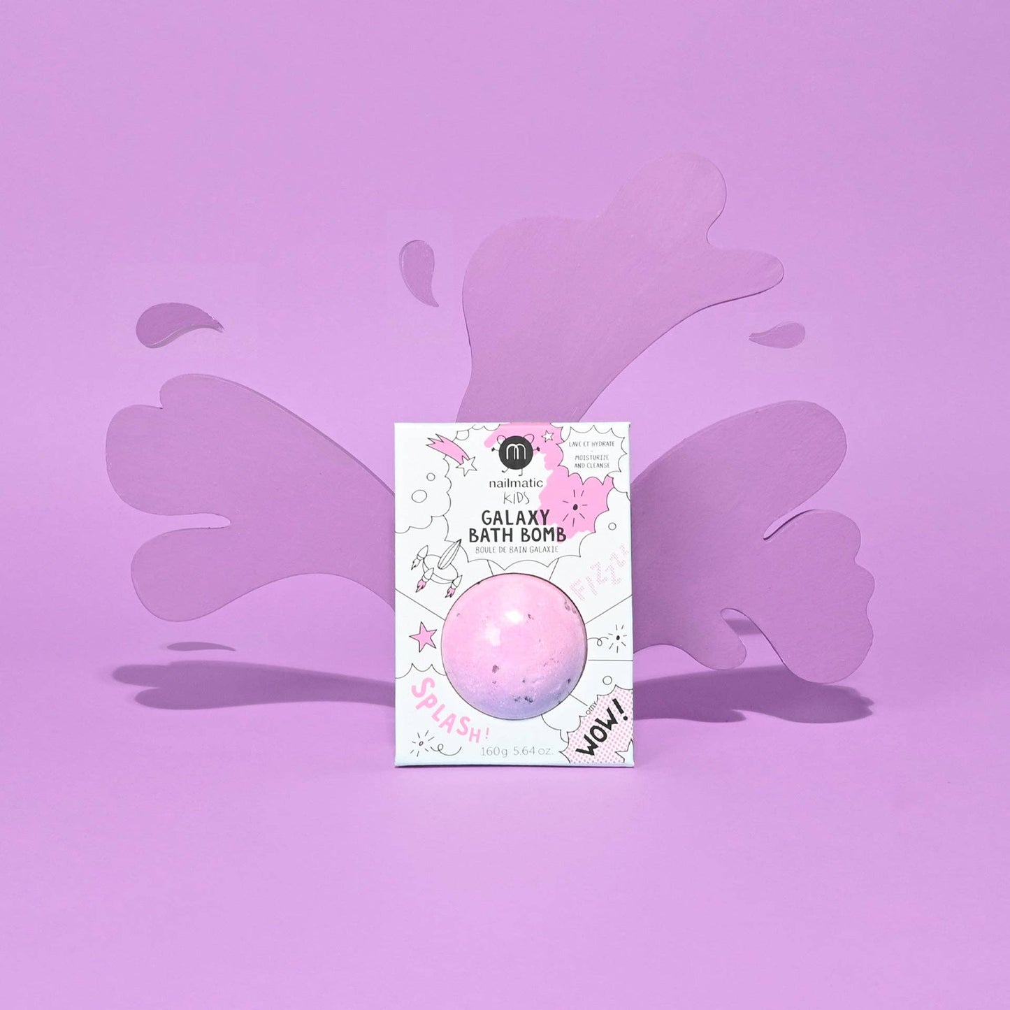 Bath Bomb - Pink Purple Dots