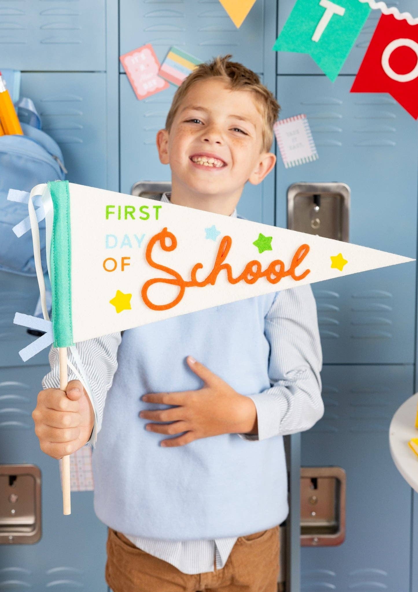 First Day Felt Pennant
