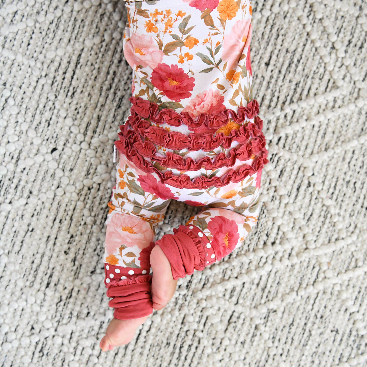 Felicity RUFFLE ZIP Bamboo Pajamas