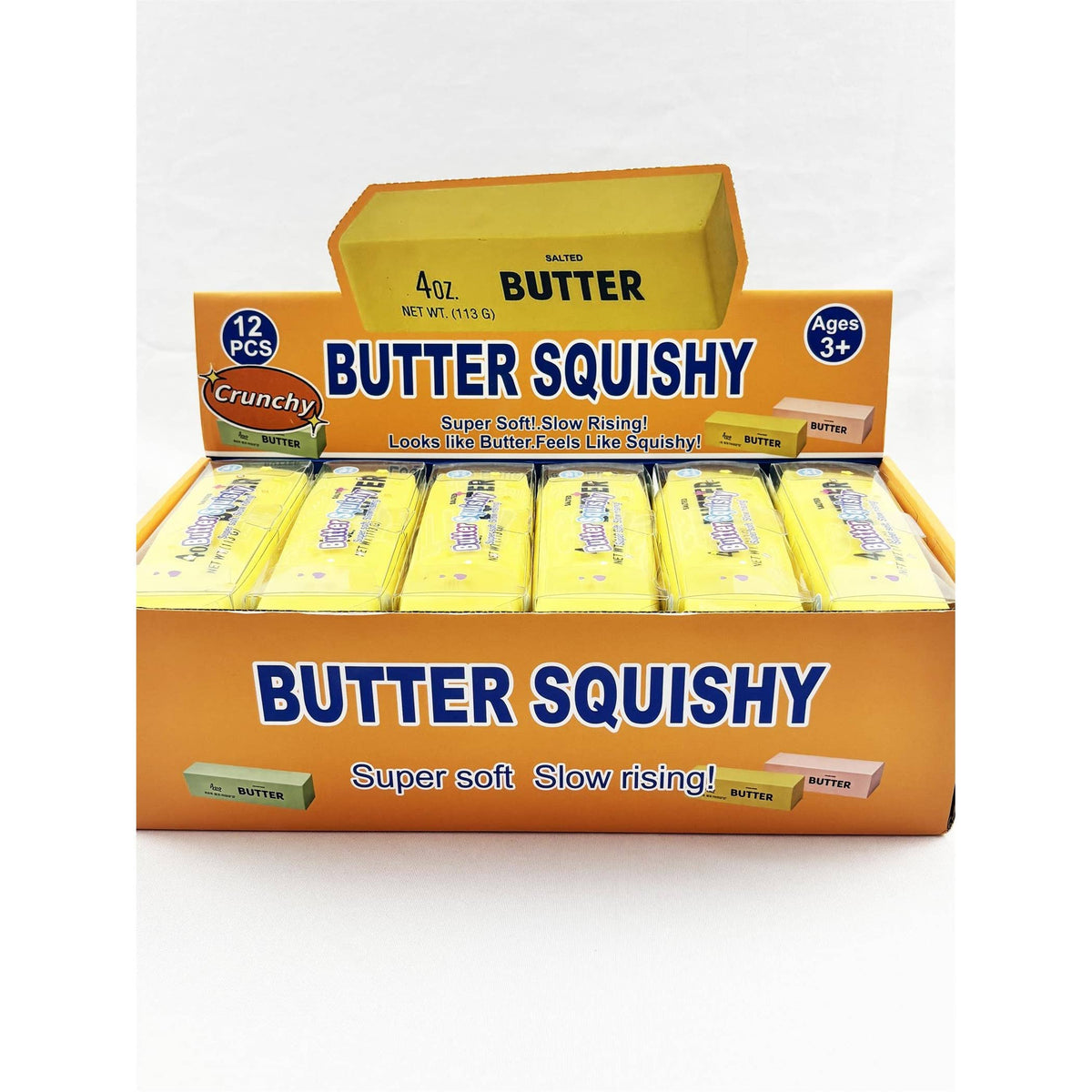 Crunchy Butter Bar Squishy Toy