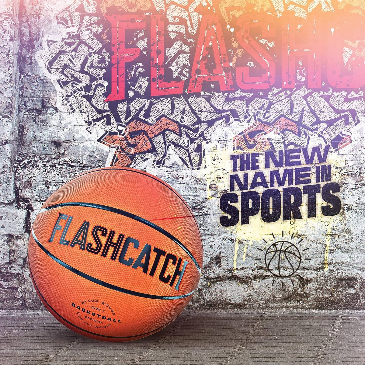 Light Up Basketball - Glow in the Dark Basket Ball - NO 7
