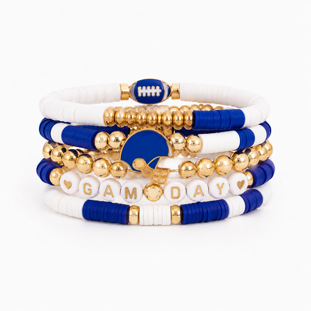 Football Stretch Bracelets