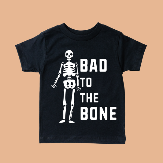 Bad to the Bone Halloween Tee