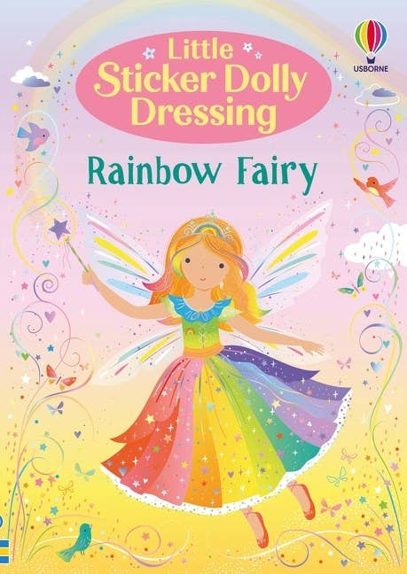Little Sticker Dolly Dressing Rainbow Fairy: Usborne