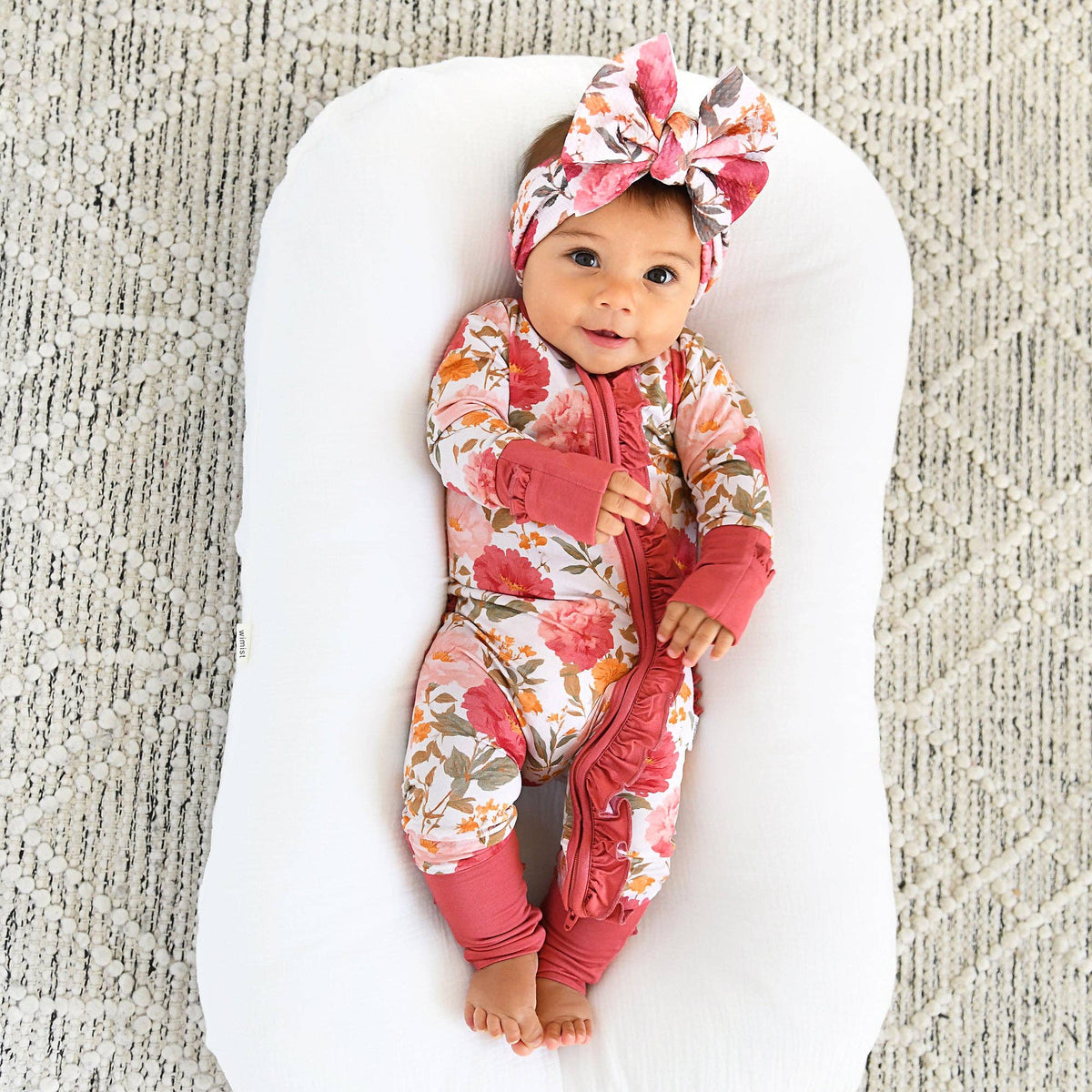 Felicity RUFFLE ZIP Bamboo Pajamas