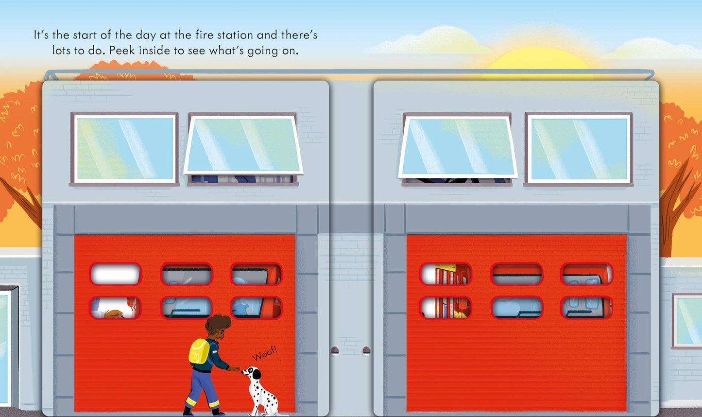Peek Inside How a Fire Truck Works: Usborne