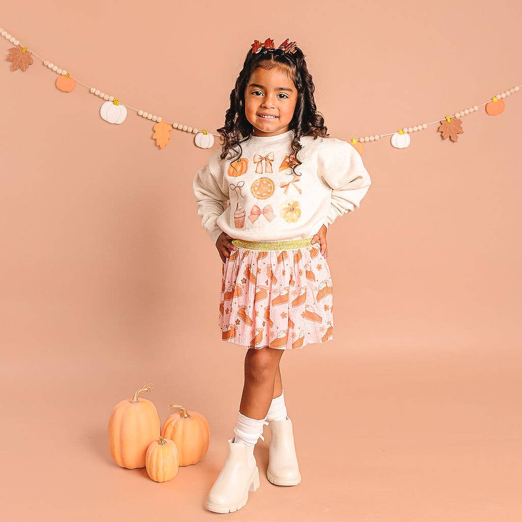 Pumpkin Pie Thanksgiving Tutu Skirt