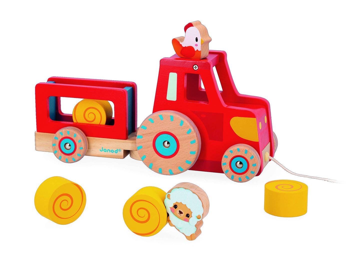 Pull Along Tractor