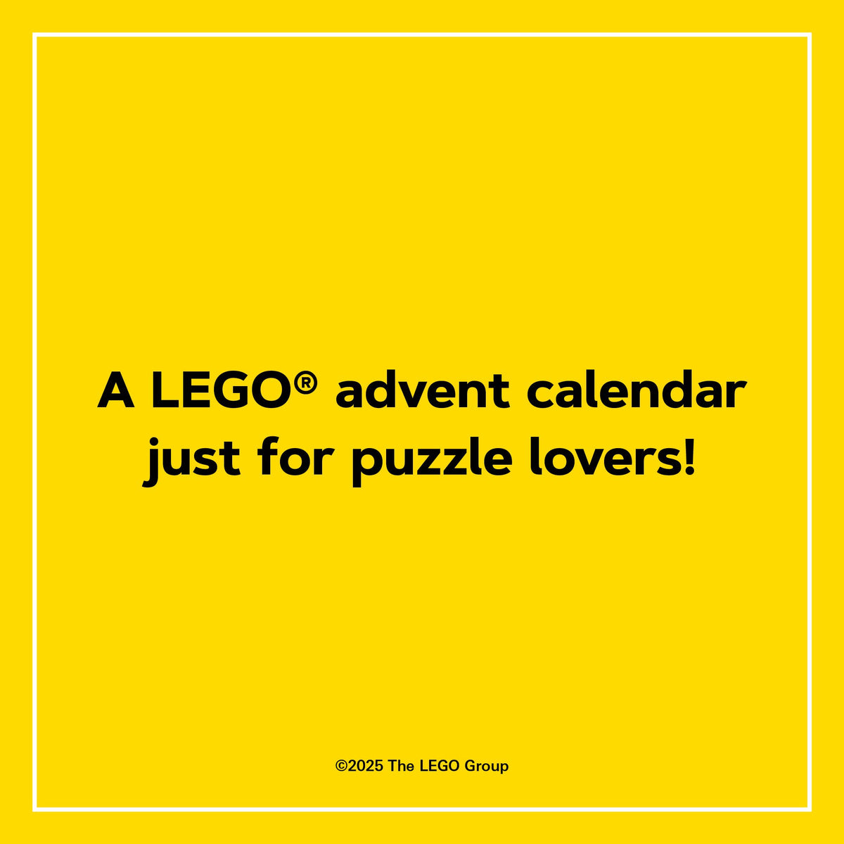 LEGO Countdown to Christmas Puzzles