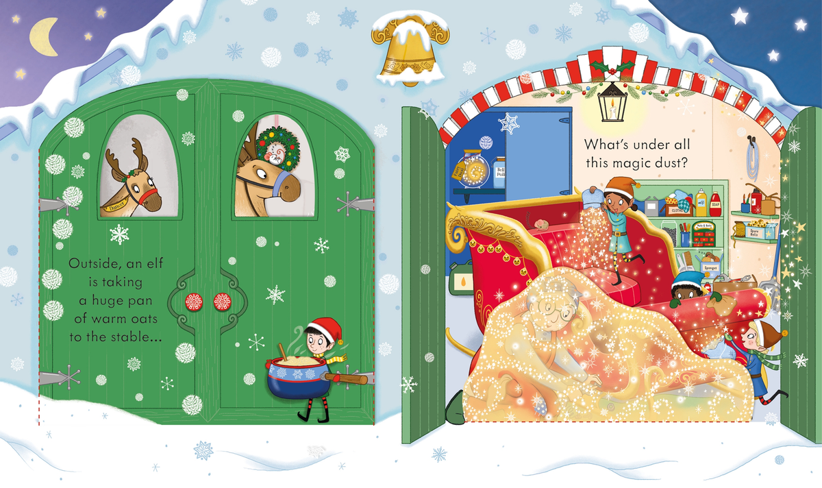 Peek Inside Christmas : Usborne