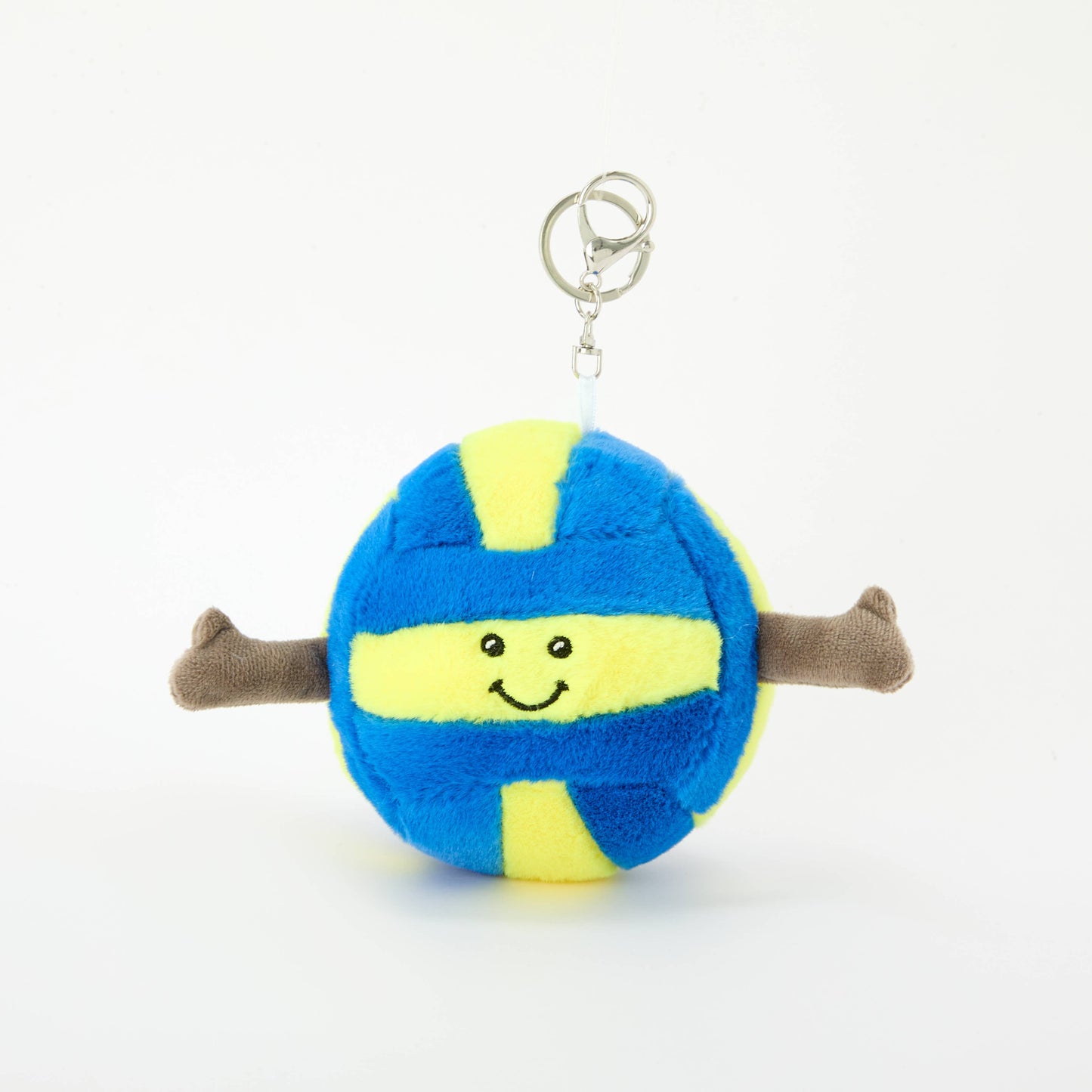 Plush Sports Keychain Bag Charm