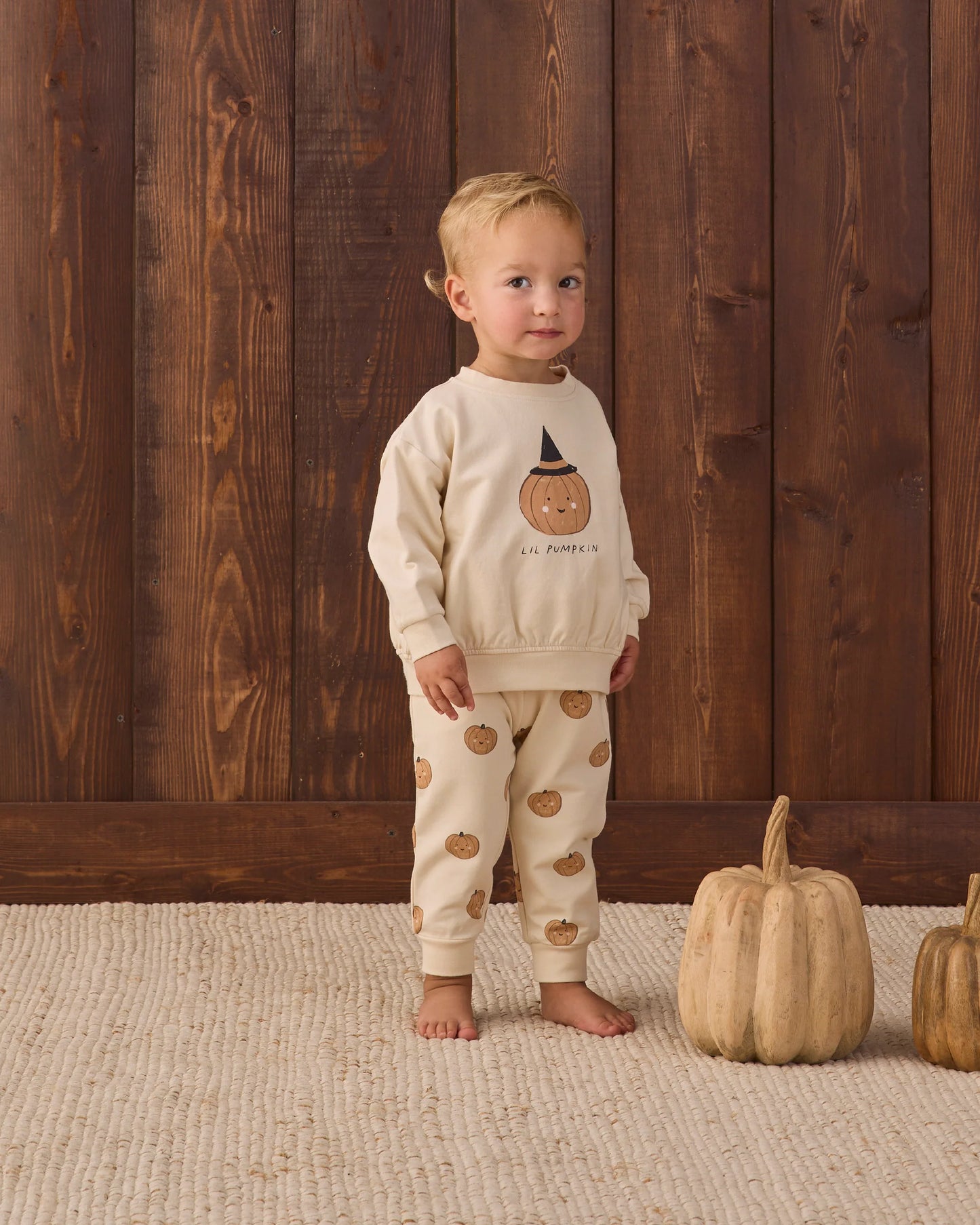 Relaxed Fleece Sweatpant Pumpkins