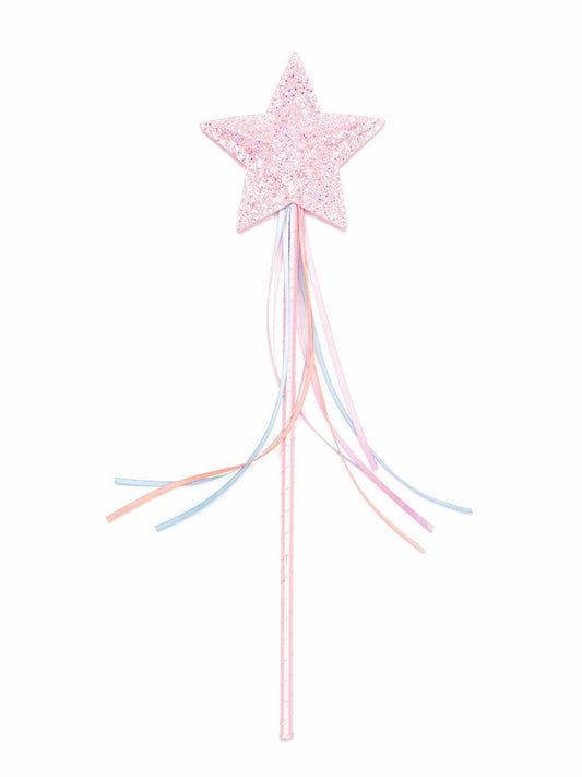 Ballet Pink Glitter Star Wand