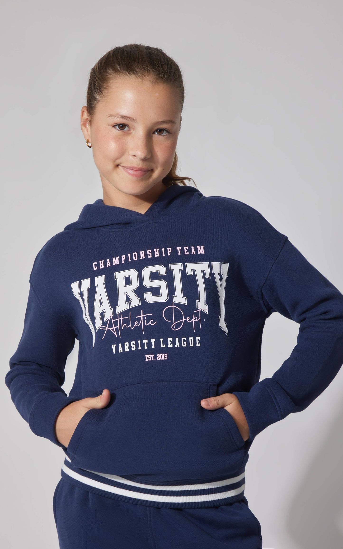 Girls Varsity Sweatshirt & Sweatpants