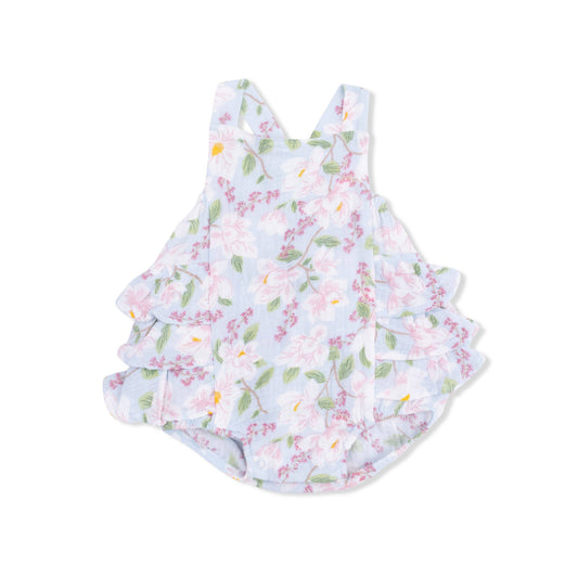 Magnolias - Ruffle Sunsuit