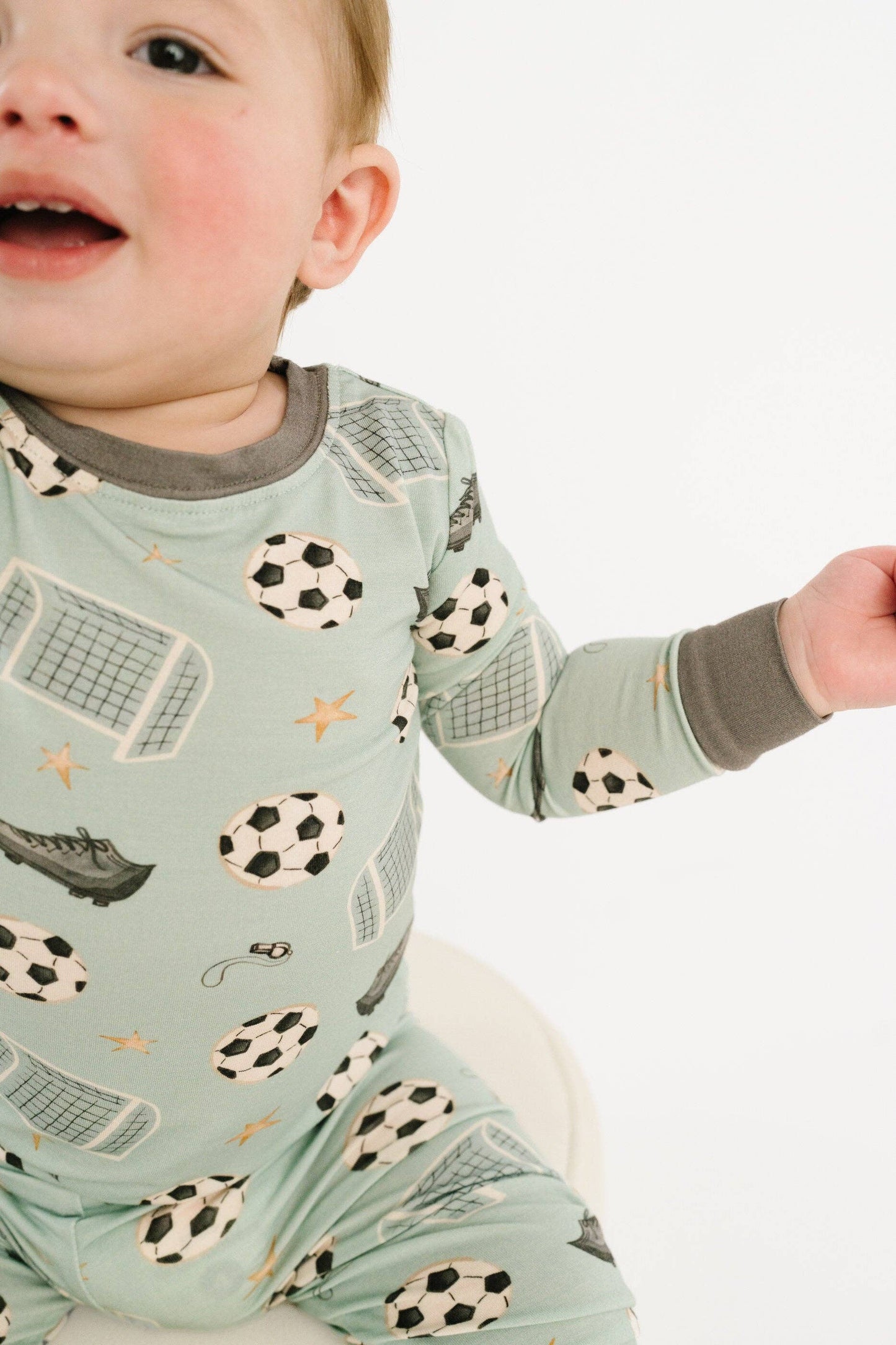 Soccer Season Bamboo 2Pc Set