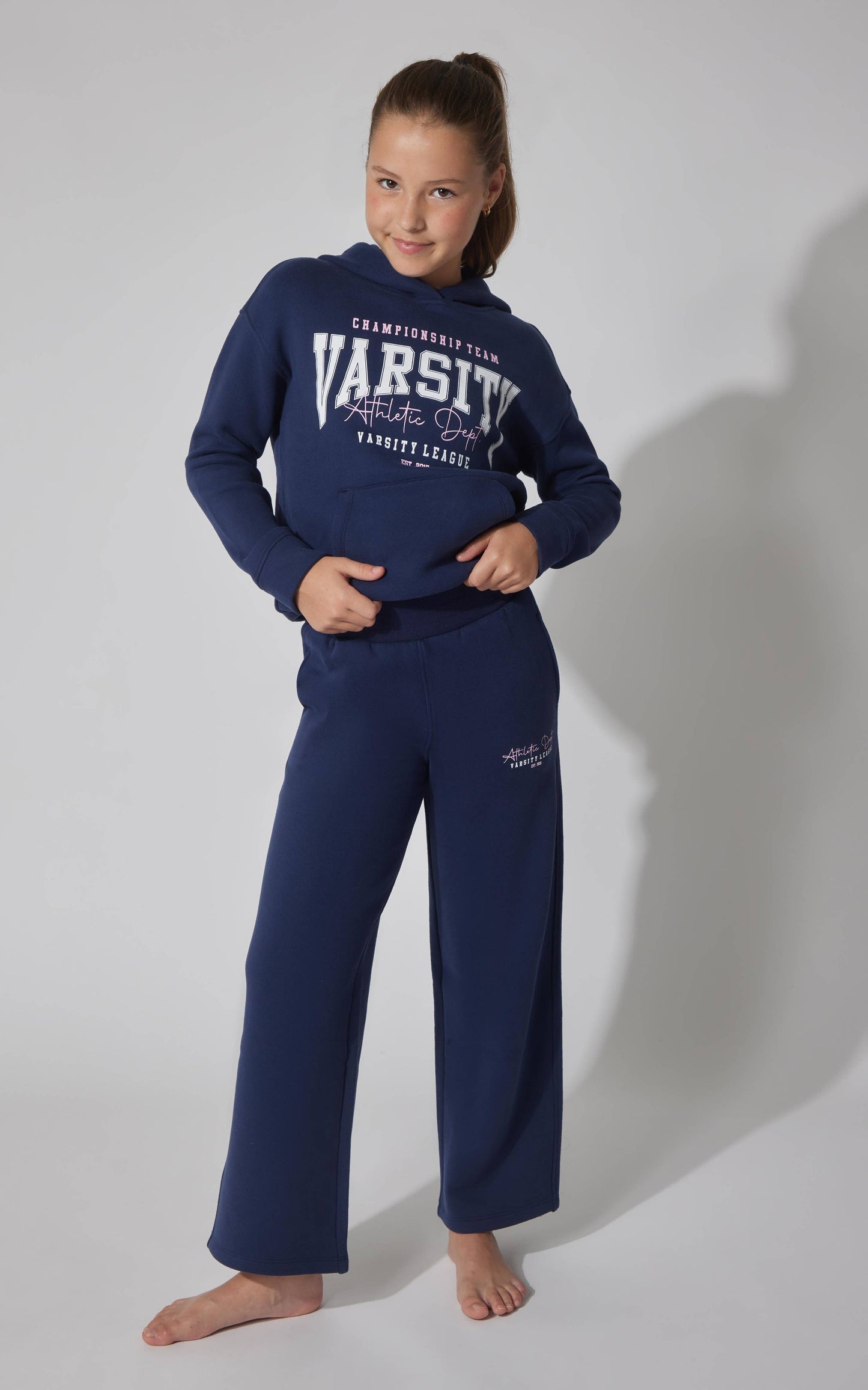 Girls Varsity Sweatshirt & Sweatpants