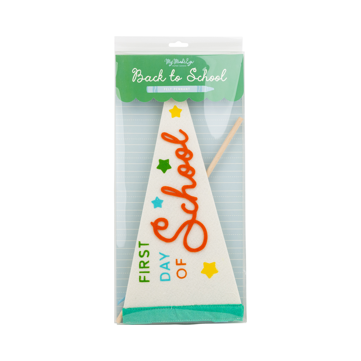 First Day Felt Pennant