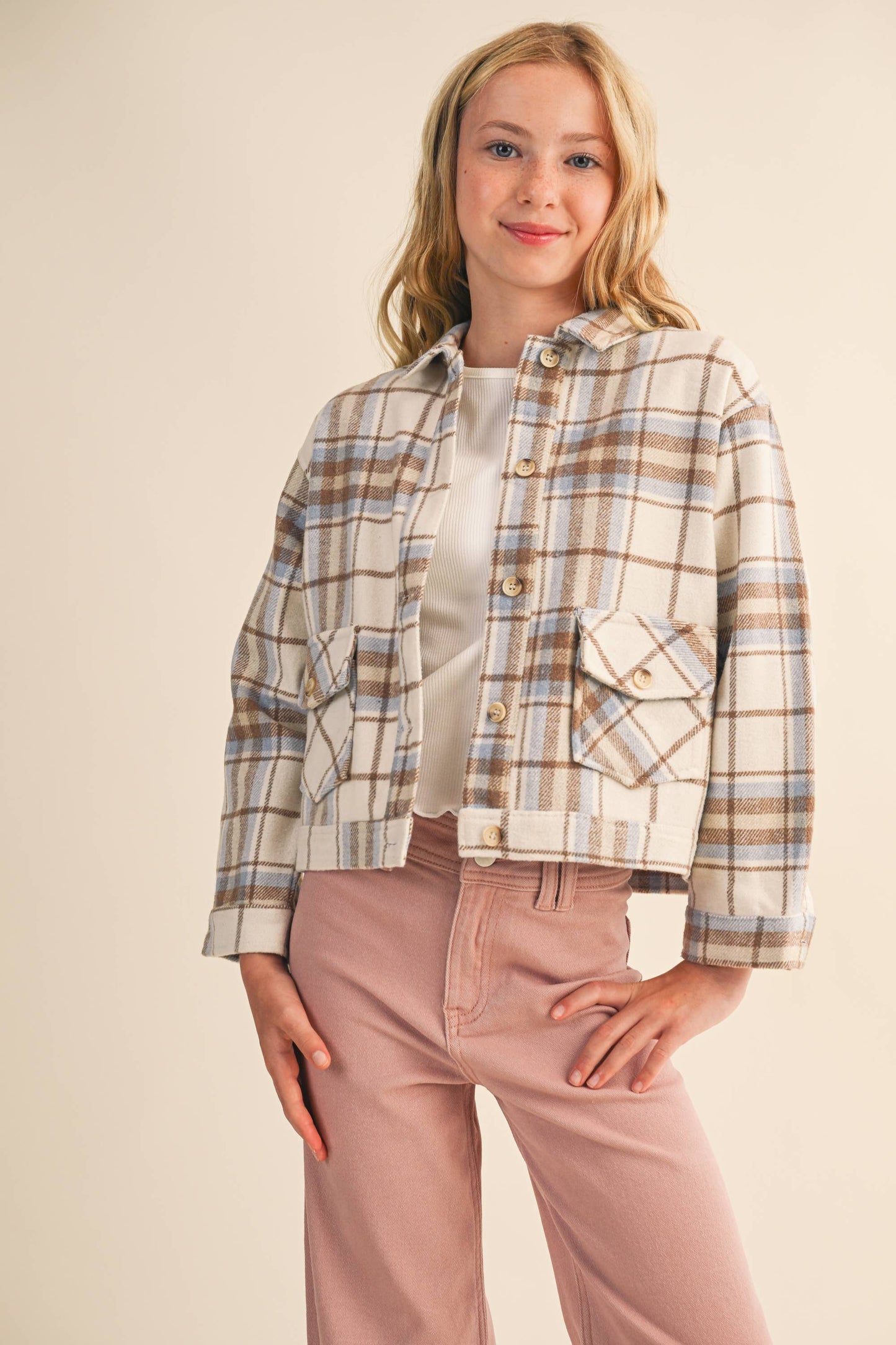 GIRLS SHORT SHACKET