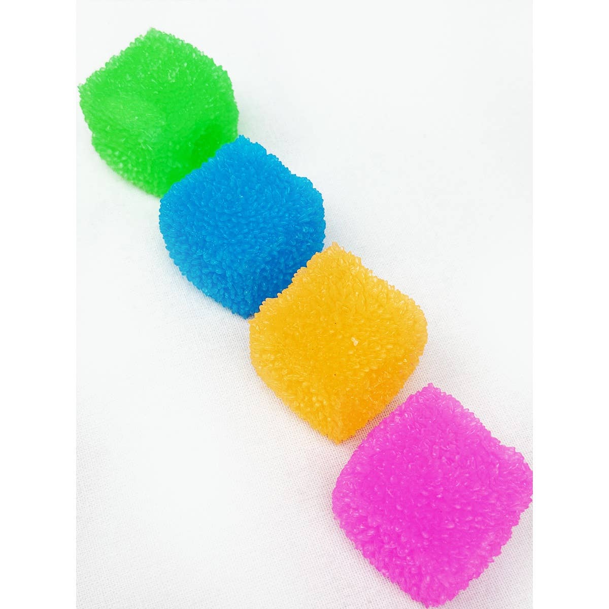 Viral Textured Ice Cube Squishy Toy