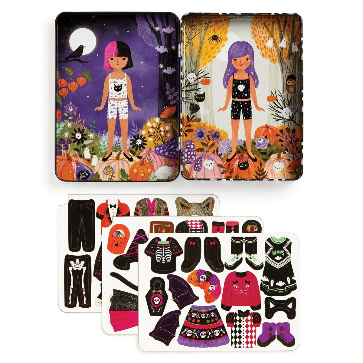 Spooky Season Magnetic Dress-up Play Set