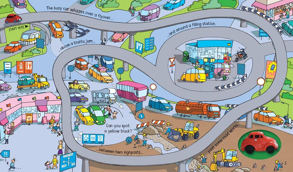 Wind-Up Busy Car: Usborne
