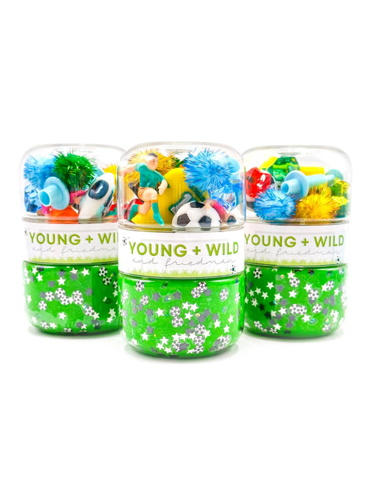 Grab & Go Dough Jar - Soccer