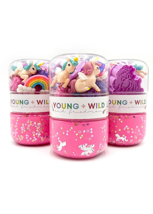 Grab & Go Dough Jar - Unicorn