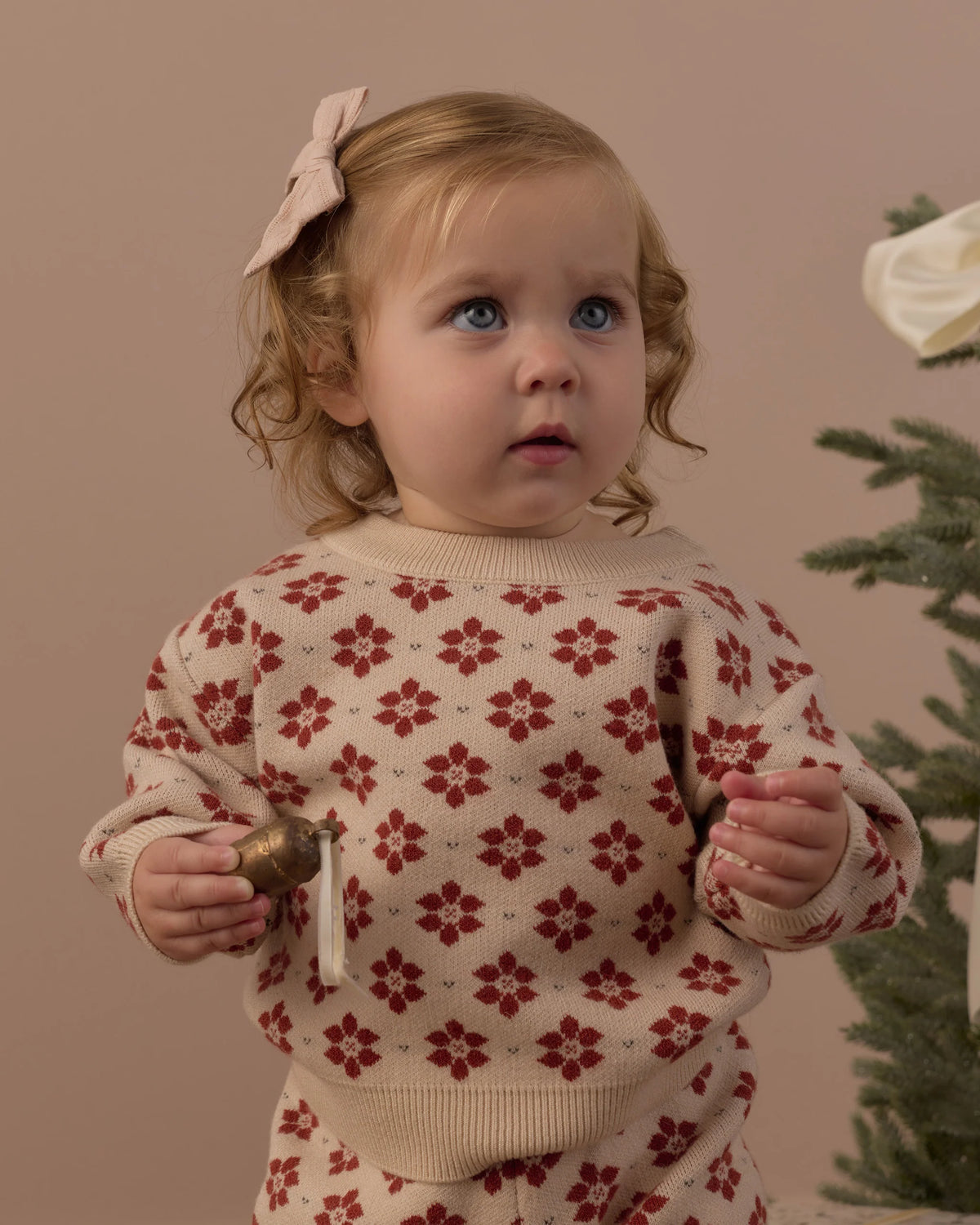 Shiloh Sweater Poinsettia